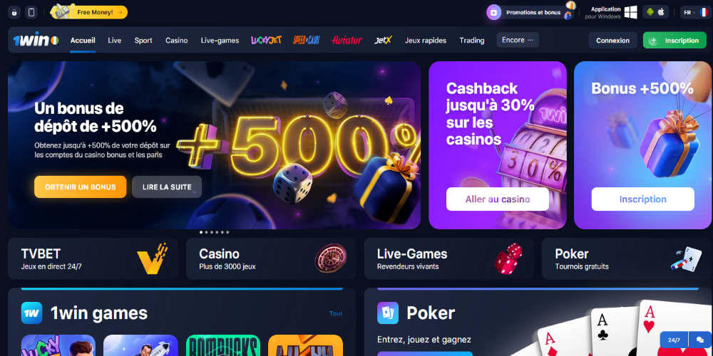 1Win paris sportifs et casino en Cote d Ivoire